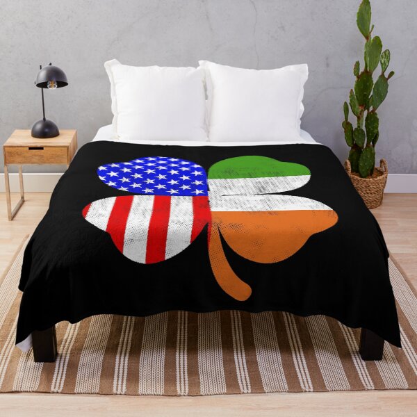Item preview, Irish American Flag designed and sold by PapaBujuGaming.