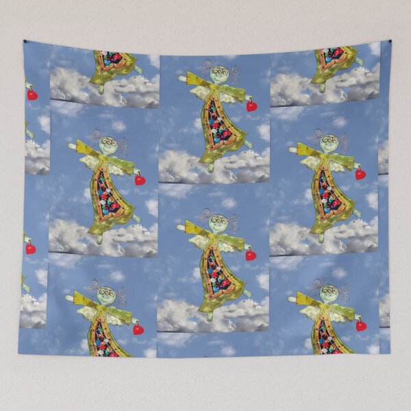 Item preview, Christmas Angel Dancing In the Sky designed and sold by heatherfriedman.