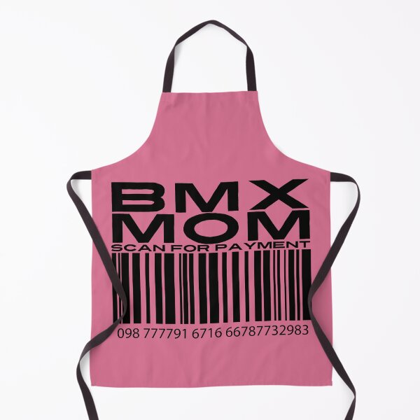 Item preview, BMX Mom Scan For Payment | BMX Mom | BMX Bike (White Lettering Available) designed and sold by Wavecrest Wearables.