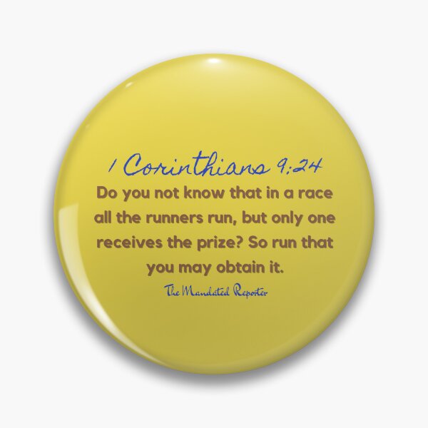 Item preview, Marathon Race Scripture Quote I Corinthians 9:24 - Yellow designed and sold by TheReporter1.