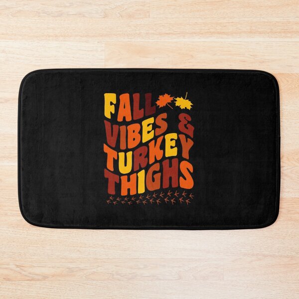 Item preview, Retro Groovy Wavy Vintage Fall Vibes and Turkey Thighs Thanksgiving designed and sold by MacAndMoose.