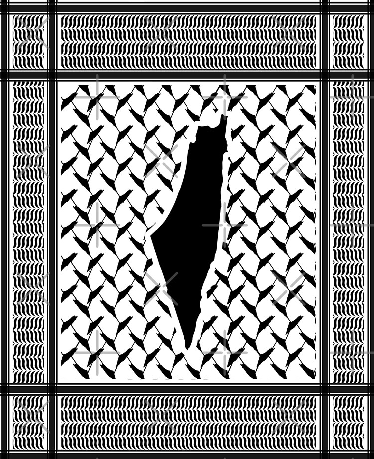 Premium Vector  Shemagh scarf design and palestinian keffiyeh design