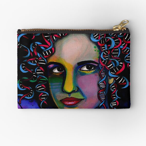 Rosalind Franklin Zipper Pouch