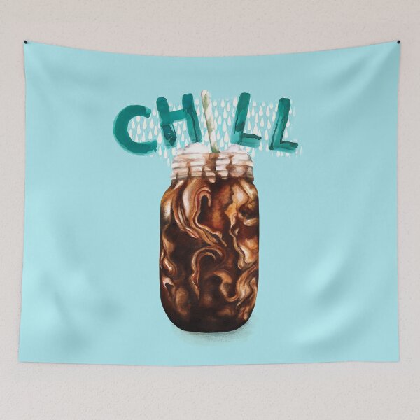 Item preview, Ice Coffee - Chill designed and sold by AmandaDilworth.