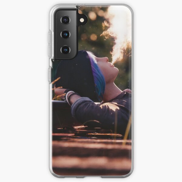 'Just Daydreaming' : Chloe from Life is Strange rendered by Bertsz Samsung Galaxy Soft Case