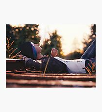 'Just Daydreaming' : Chloe from Life is Strange rendered by Bertsz Photographic Print