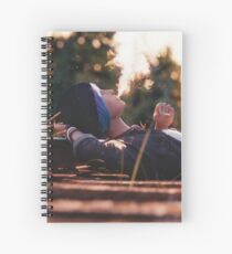 'Just Daydreaming' : Chloe from Life is Strange rendered by Bertsz Spiral Notebook