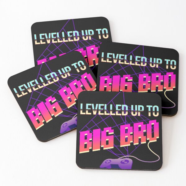 Item preview, Levelled Up To Big Bro designed and sold by PapaBujuGaming.