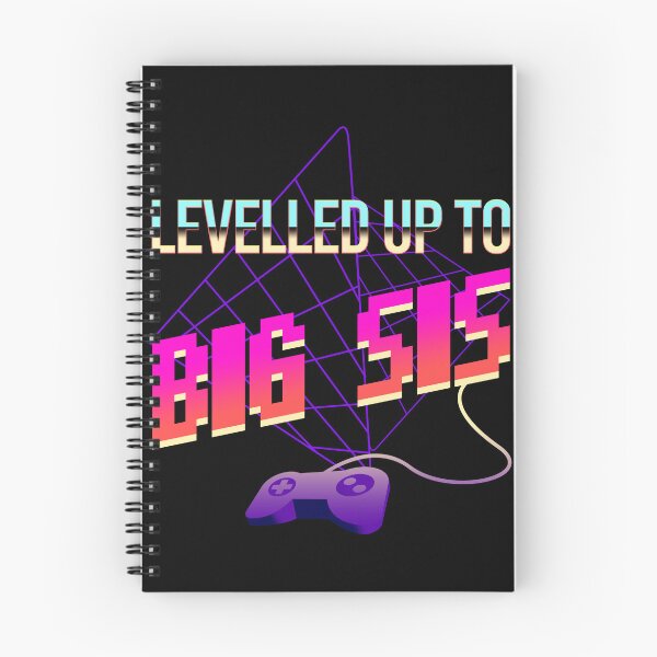 Item preview, Levelled Up To Big Sis designed and sold by PapaBujuGaming.