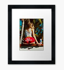 Surfer Girl ★ Framed Print
