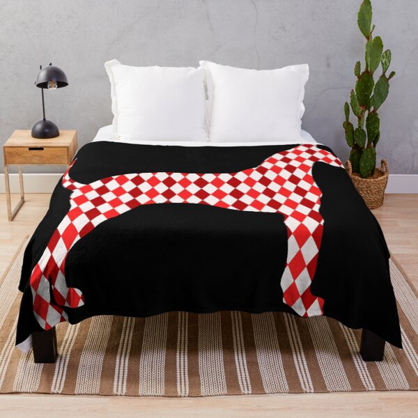 Item preview, Red Harlequin Great Dane Silhouette designed and sold by Deborah Camp.