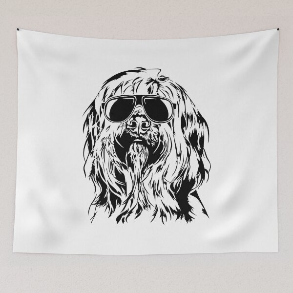 Item preview, Funny Briard Berger de Brie with sunglasses designed and sold by dogarts.