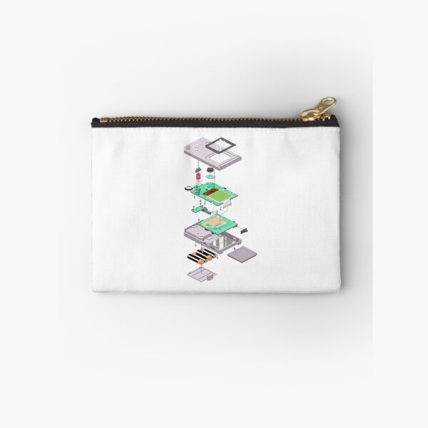 Item preview, Lowpoly Vector Gameboy DMG Isometric Explosion View  designed and sold by Aisjam.