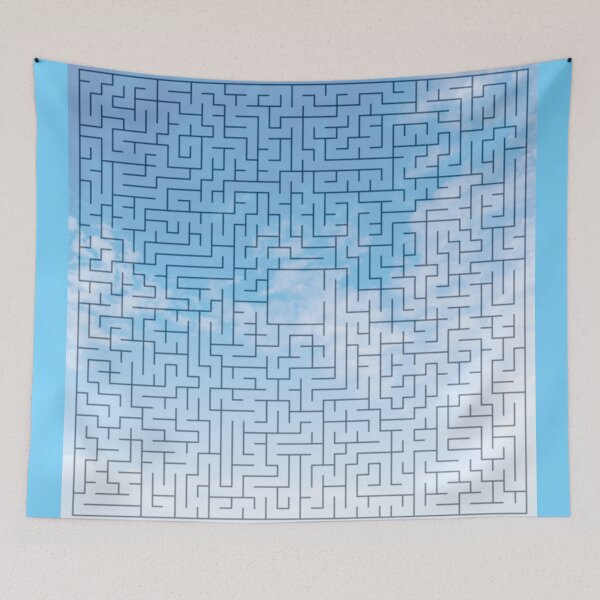 Item preview, Maze Design on Sky Background designed and sold by 808photodesigns.