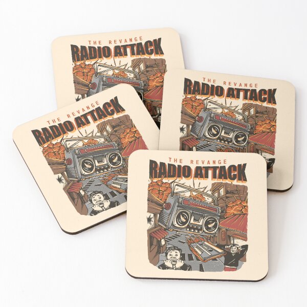 Item preview, Radio Attack the City designed and sold by footmarkstudio.
