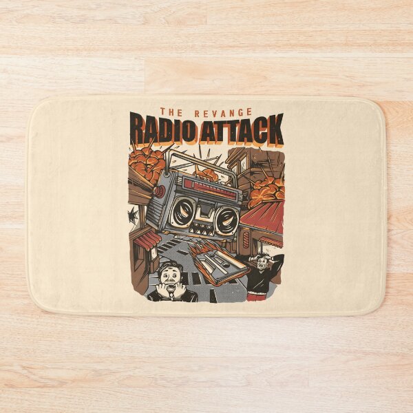 Item preview, Radio Attack the City designed and sold by footmarkstudio.