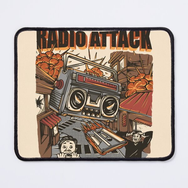 Item preview, Radio Attack the City designed and sold by footmarkstudio.