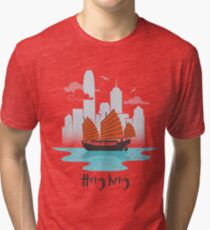 Hong Kong Tri-blend T-Shirt