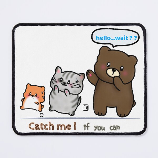 Item preview, Hamster Lover | Cat Lover | Bear Lover - Catch me ! if you can designed and sold by FennyWijayaMomo.