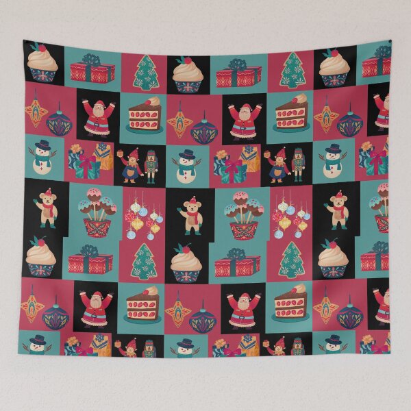 Item preview, Christmas patchwork designed and sold by We Grow.