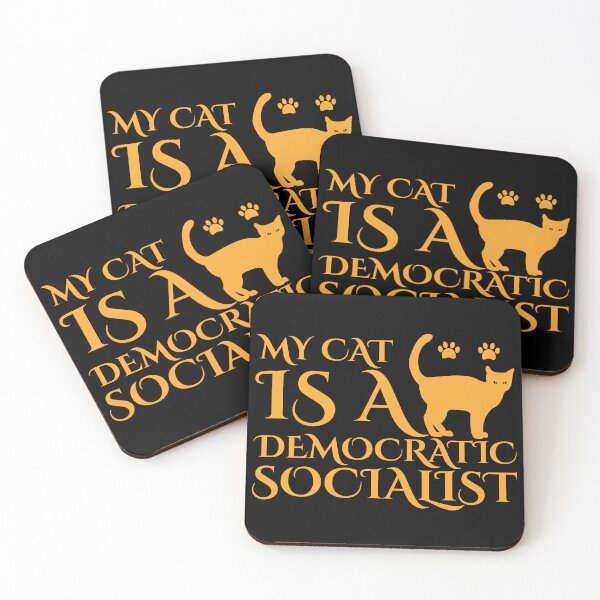 Item preview, my Cat Is A Democratic Socialist designed and sold by Styler Design.