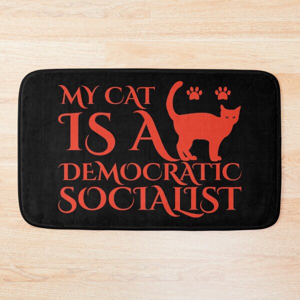 Item preview, My Cat Is A Democratic Socialist designed and sold by Styler Design.