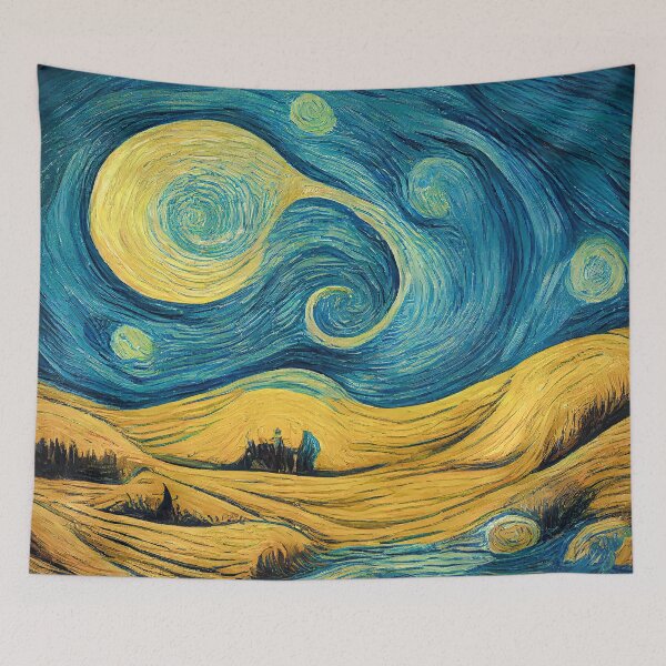 Item preview, Illustrations inspired by Vincent van Gogh designed and sold by VISIONARTIST.