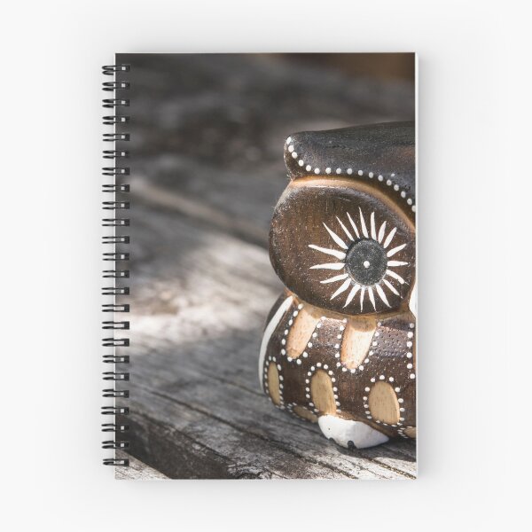 Item preview, Cute fat wooden owl figure wooden rustic bench designed and sold by Nupu.