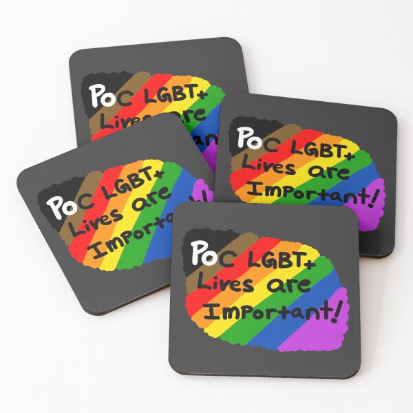 Item preview, Las vidas LGBT de POC son importantes designed and sold by charmednight.