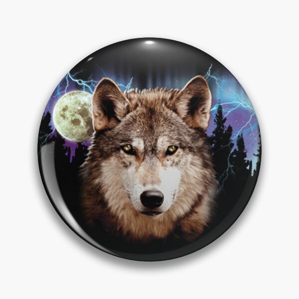 Item preview, Wolf Thunder and Lightning designed and sold by KA DESIGNS.