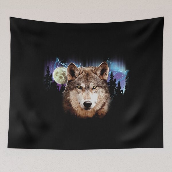 Item preview, Wolf Thunder and Lightning designed and sold by KA DESIGNS.