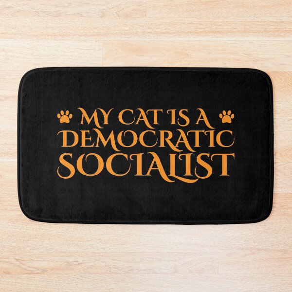 Item preview, My Cat Is A Democratic Socialist designed and sold by Styler Design.