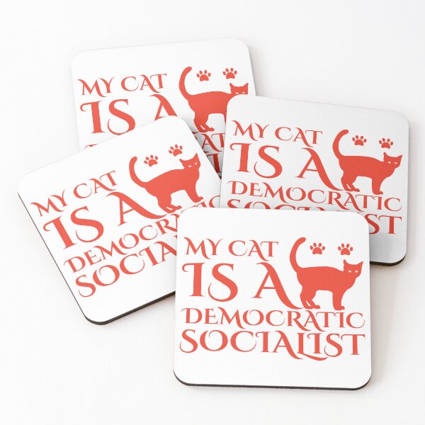 Item preview, My Cat Is A Democratic Socialist designed and sold by Styler Design.