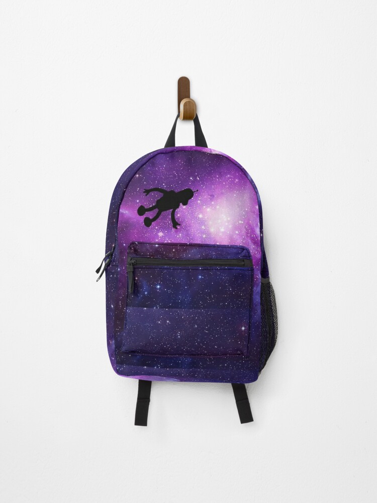 Lela Purple Backpack Black Girl School Bag