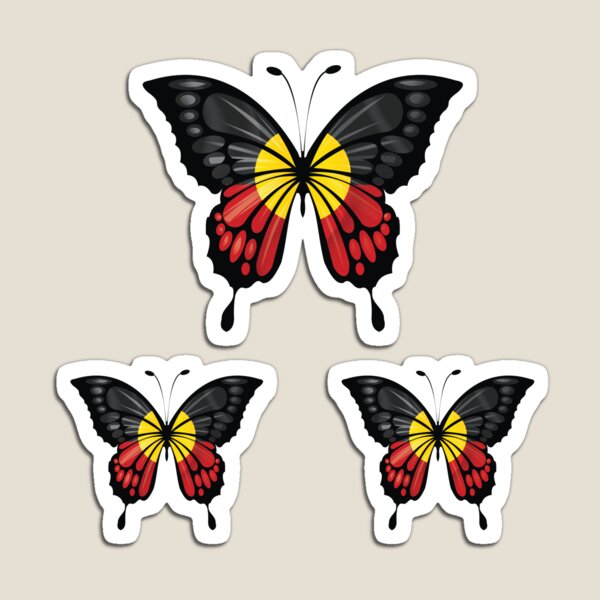 Item preview, Aborigin Butterfly Papilio Flag  designed and sold by RahallusNtx.