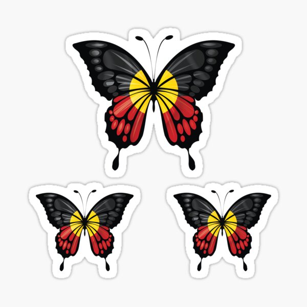 Item preview, Aborigin Butterfly Papilio Flag  designed and sold by RahallusNtx.