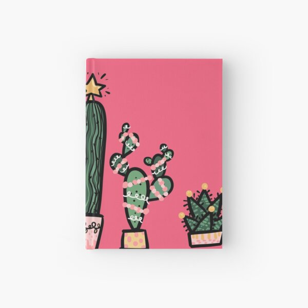 Holiday Succulents Hardcover Journal