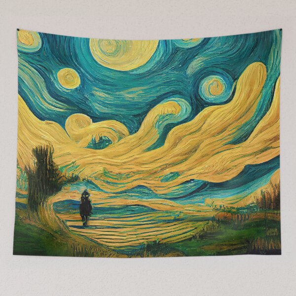 Item preview, Illustrations inspired by Vincent van Gogh designed and sold by VISIONARTIST.