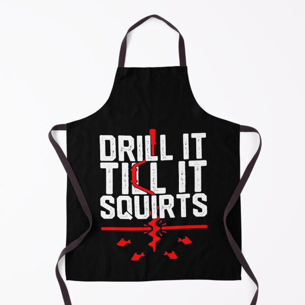 Item preview, Ice Fishing Funny Drill It Till It Squirts Auger Saying designed and sold by rifatart.