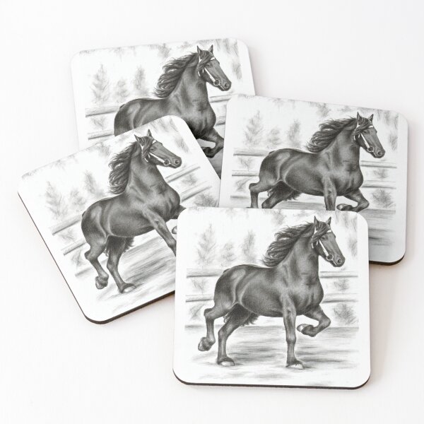 Item preview, Friesian Horse designed and sold by Arts & Dogs.