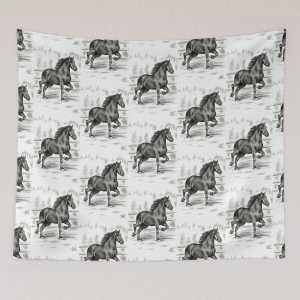Item preview, Friesian Horse designed and sold by Arts & Dogs.
