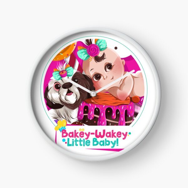 BWLB #12 - Bakey-Wakey, Little Baby! (Merch Collection) Clock