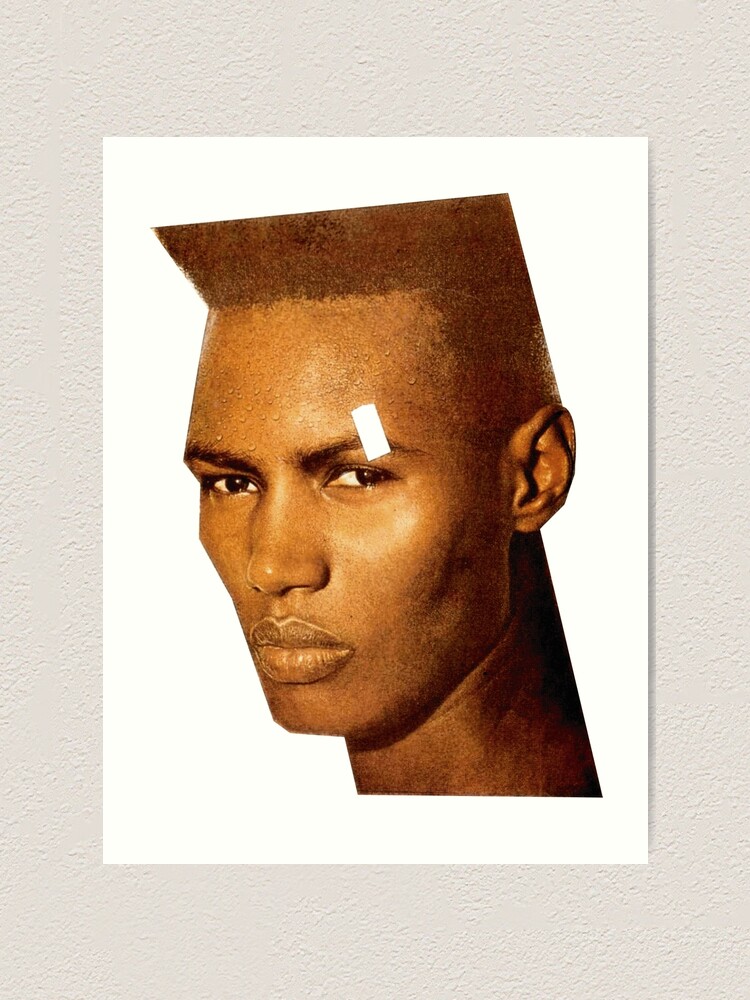 "Miss Grace Jones" Art Print by watertigerleo Redbubble