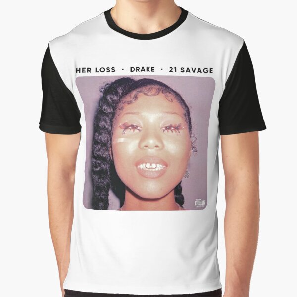 Her Loss Album Art Drake & 21 Savage Kids T-Shirt for Sale by Industree  Designs