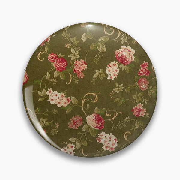 Artikelvorschau, Barockes Blumenmuster bunte Rosen Blüten Design vintage Muster entworfen und verkauft von Kallandra.