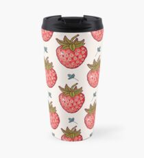 strawberry fields Travel Mug