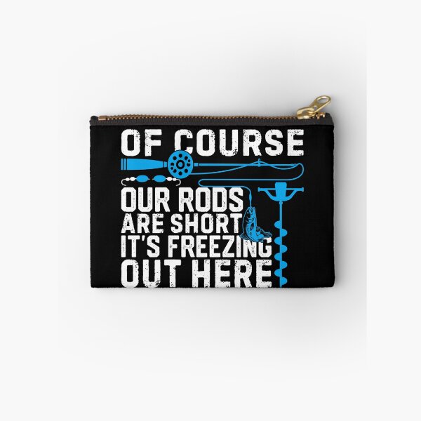 Item preview, Ice Fishing Funny Joke Short Rods Winter Fishing designed and sold by rifatart.
