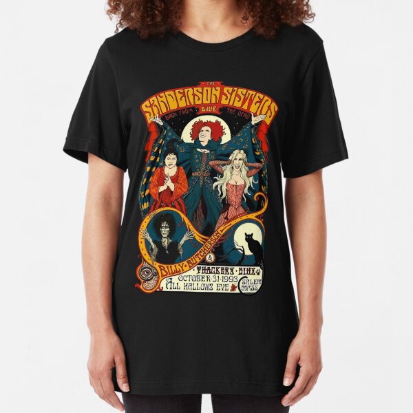 Sanderson Sisters Slim Fit T-Shirt
