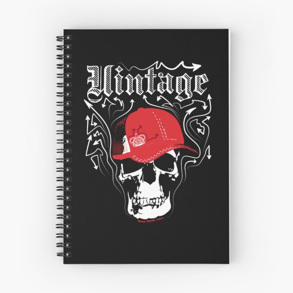 Item preview, Black Vintage Designer's Graffiti Skull Cap Women's designed and sold by aryagiri.