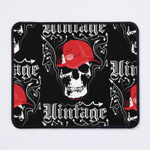 Item preview, Black Vintage Designer's Graffiti Skull Cap Women's designed and sold by aryagiri.